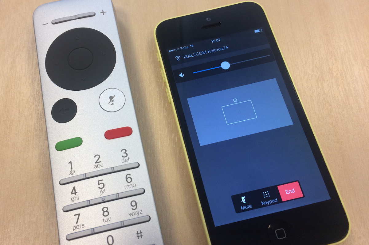 nutitelefon on videokonverentsi juhtpult